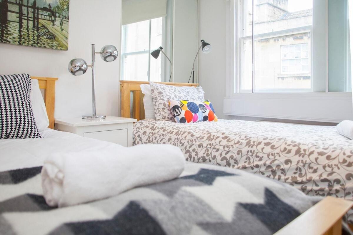 The Roof Terrace Maisonette - City Centre Bath Luaran gambar